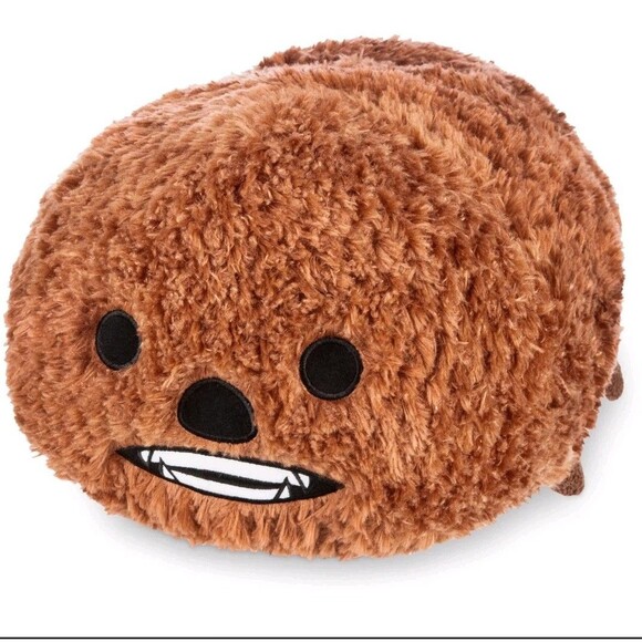 Disney Store Star Wars Chewbacca Large 18" Tsum Tsum Plush NWOT Retired - Picture 1 of 16